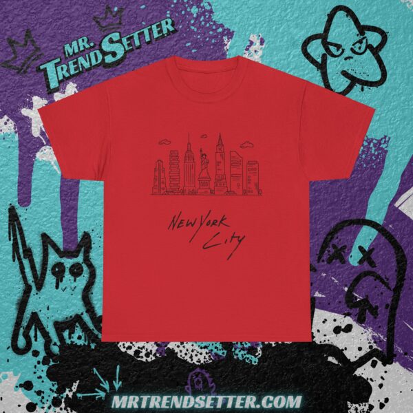 New York City NYC Signature Custom Graphic Souvenir Novelty Gift Graphic T-Shirt - Image 13